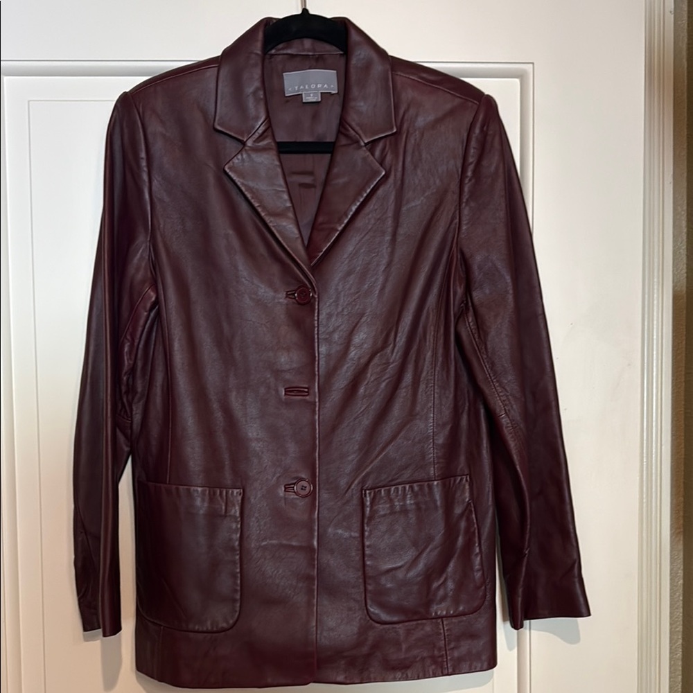 Leather jacket
